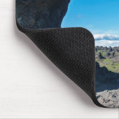 Fenster Lava bei Dimmuborgir, Myvatn Bereich - Isl Mousepad (Ecke)