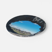 Fenster Lava bei Dimmuborgir, Myvatn Bereich - Isl Pappteller (Schrägansicht)