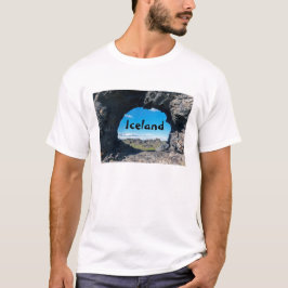 Fenster Lava bei Dimmuborgir, Myvatn Bereich - Isl T-Shirt