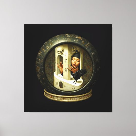 Fenster Leinwanddruck (Vorderseite)