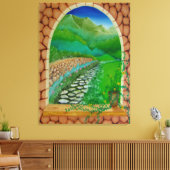 Fenster Leinwanddruck (Insitu (Wohnzimmer))