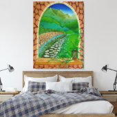 Fenster Leinwanddruck (Insitu (Schlafzimmer))