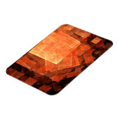 Fenster Light Abstrakt Art Premium Magnet (Linke Seite)