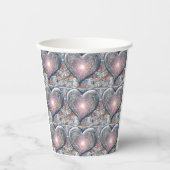 Fenster meines Herz-Papier-Cup Pappbecher (Vorderseite)