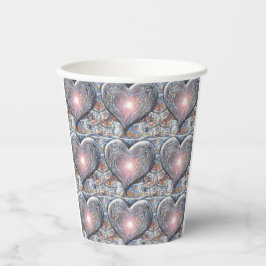 Fenster meines Herz-Papier-Cup Pappbecher