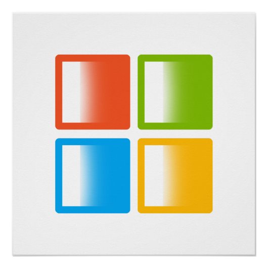 Fenster Microsoft Kunst Poster (Vorderseite)