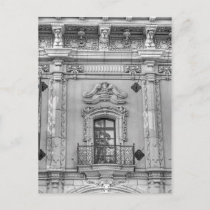 Fenster mit 107 BWHD Postkarte