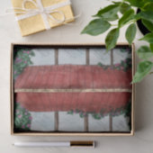 Fenster mit Bindestrichpapier Seidenpapier (Geschenk)