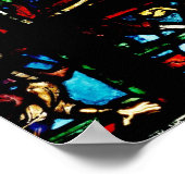 Fenster mit dem guten Samariter Poster (Ecke)