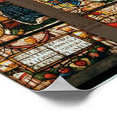 Fenster mit Francois de Bourbon Poster (Ecke)