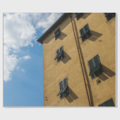 FENSTER MIT NIEDRIGEM WINKEL GESCHENKPAPIER (Flach)