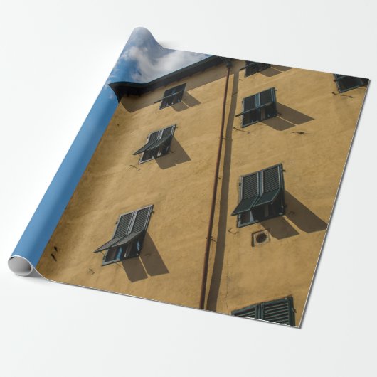 FENSTER MIT NIEDRIGEM WINKEL GESCHENKPAPIER (Ungerollt)