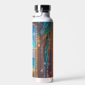 Fenster mit Suncatcher über dem Ozean Trinkflasche (Rechts)