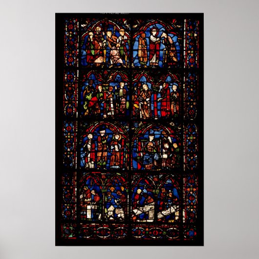 Fenster mit Szenen Poster (Vorne)