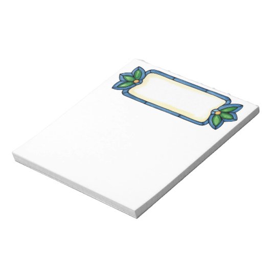 Fenster - Notepad Notizblock (Rotiert)