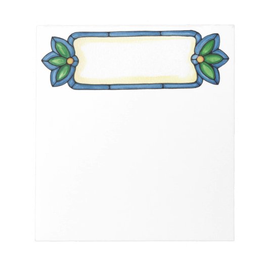 Fenster - Notepad Notizblock (Vorderseite)