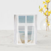 Fenster "Ocean View" Karte (Gelbe Blume)