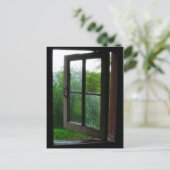 Fenster öffnen postkarte (Stehend Vorderseite)