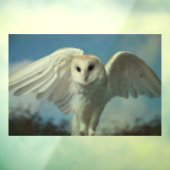 FENSTER "OWL IN FLIGHT" FENSTERAUFKLEBER (Blatt 3)