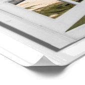 Fenster "Palmen und Ozeane" Poster (Ecke)