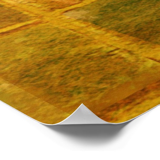 Fenster Patchwork Poster (Ecke)