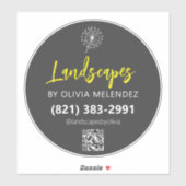 Fenster "Pflegekarren" für Dandelion-Logos Aufkleber (Blatt)