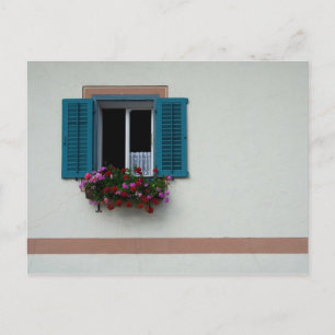 Fenster Postkarte