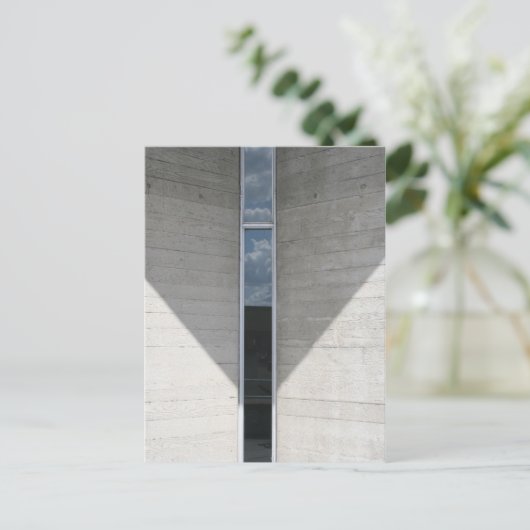 Fenster Postkarte (Stehend Vorderseite)