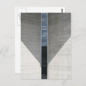 Fenster Postkarte (Vorne/Hinten)