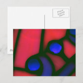 Fenster Postkarte (Vorne/Hinten)