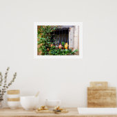 Fenster Pots II Poster (Küche)