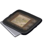 Fenster "Protokollkabine" Laptopschutzhülle (Vorne Knopf)