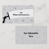 Fenster-Reinigung Visitenkarte (Vorne/Hinten)