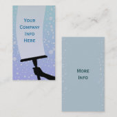 Fenster-Reinigung Visitenkarte (Vorne/Hinten)