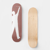 Fenster-Reinigungs-Skate-Brett Skateboard (Vorderseite)