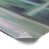 Fenster "Rose" - Farbstille "Stillleben" Poster (Ecke)