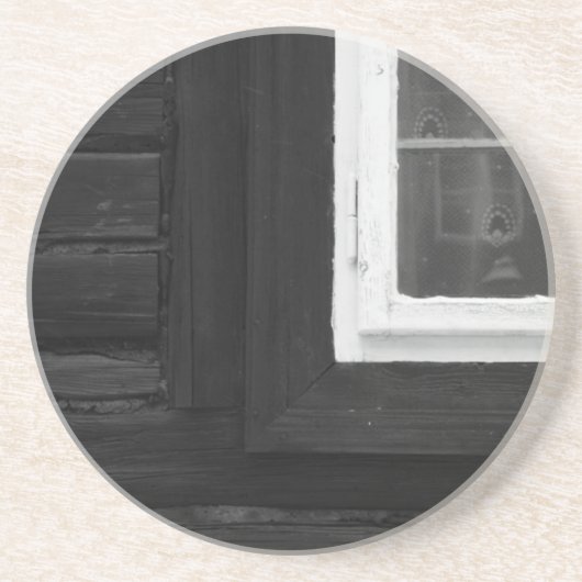 FENSTER SANDSTEIN UNTERSETZER (Vorne)