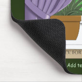 Fenster "Schwarze Katze aussehen" Mousepad (Ecke)