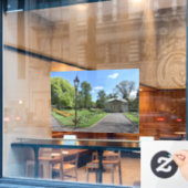 Fenster "Serene Ballarat Botanical Gardens" Fensteraufkleber (Café-Fenster)