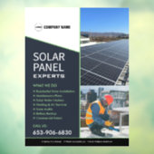 Fenster "Solar Business Services" Fensteraufkleber (Blatt 3)