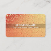 Fenster Solar Visitenkarte (Vorderseite)