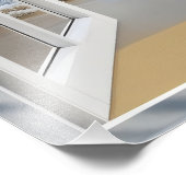 Fenster "Sonniges Meer" Fotodruck (Ecke)