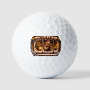 Fenster Späher Isländischer Yule Bursche Golfball