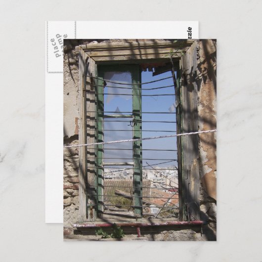 Fenster "Stand Alone" Postkarte (Vorne/Hinten)