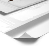 Fenster "Sunset View Fake" Poster (Ecke)