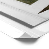 Fenster T-Rex Dinosaur Picture View Fake Poster (Ecke)