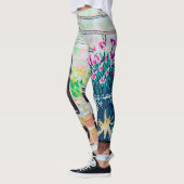 Fenster Tee und Blumen Leggings (Links)