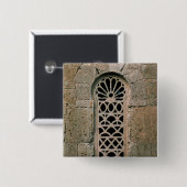 Fenster Tracery, von der Basilika San Juan Button (Vorne & Hinten)