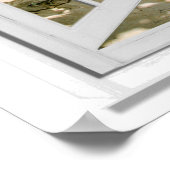 Fenster "Tropical Beach Ocean View Imitate" Poster (Ecke)