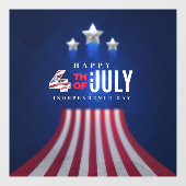 Fenster "Unabhängigkeitstag" Fensteraufkleber (Blatt)